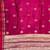 Banarasi viscose silk saree in magenta colour with meenakari work