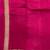 Banarasi viscose silk saree in magenta colour with meenakari work