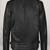 Men's black lambskin white strip leather biker jacket  slim fit moto style zipper jacket
