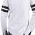 Men's white lambskin leather jacket  slim fit moto style zipper black quilted