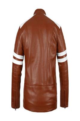 men's white lambskin leather biker jacket premium quilted design stylish 2