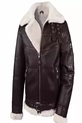 men's white lambskin leather jacket classic zip up style classic