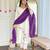 white viscose rayon kurta set