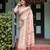 Everyday elegance handloom linen floral saree with blouse piece     5.5m