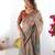 Soft handloom cotton saree with multicolor floral print and tassel edges