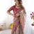 Soft handloom cotton floral saree with tassels     includes 0.8m blouse