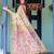 Soft handloom cotton floral saree with tassels     includes 0.8m blouse
