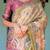 Soft handloom cotton floral saree with tassels     includes 0.8m blouse