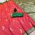 Pink soft silk blend saree with zari weaving meenakari design