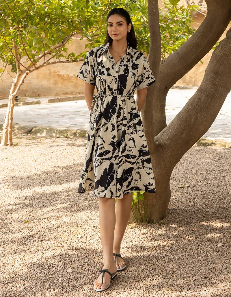 Black color smart and ethnic kurti for trendy stylish looks