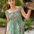 Green color smart and ethnic kurti for trendy stylish looks