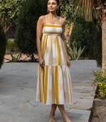 Mustard color smart and ethnic kurti for trendy stylish looks