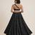 Black Sequin Embellished Shimmer Lehenga Set