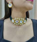 Kamiya kundan choker set