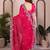 Pink color designer fendy chiffon saree for classy bollywood looks