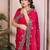 Pink color designer fendy chiffon saree for classy bollywood looks