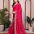 Pink color designer fendy chiffon saree for classy bollywood looks
