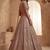 Dazzling Mauve Zari Work Silk Bridal Lehenga Choli With Double Dupatta