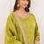 Light-green embroidery real simar silk salwar suit