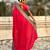Pink color graceful soft silk fabric woven designer saree