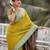 Mahendi color graceful soft silk fabric woven designer saree