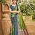 Green color soft silk fabric woven designer ethnic ceremonial saree