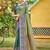 Pista color woven designer soft silk fabric trendy rich looks saree