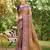 Voilet color woven designer soft silk fabric trendy rich looks saree