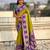 Mahendi color soft silk fabric woven designer girlie rich look saree