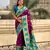Purple soft silk fabric woven designer girlie rich look saree