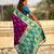 Purple color soft silk fabric woven designer girlie rich look saree