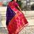 Voilet color soft silk fabric woven designer girlie rich look saree