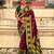 Wine color soft silk fabric woven designer girlie rich look saree