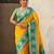 Yellow color soft silk fabric woven designer girlie rich look saree