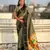 Green soft silk woven deisgner partywear saree