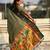 Green color soft silk woven deisgner partywear saree