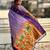 Voilet color soft silk woven deisgner partywear saree