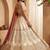 Radiant Off-White Sequins Silk Bridal Lehenga Choli With Double Dupatta