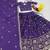 Purple Color Embroidery Thread and Sequence Work Silk Lahenga Choli Set