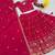 Rani Pink Color Embroidery Thread and Sequence Work Silk Lahenga Choli Set