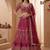 Timeless Pink Dori Work Silk Bridal Lehenga Choli With Double Dupatta
