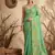 Sea green color beautful woven designer ethnic partywear saree