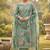 Blue color simmer cotton fabric designer salwar kameez with elegant hand work