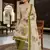 Off white color simmer cotton fabric designer salwar kameez with elegant hand work