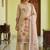Beige color simmer cotton fabric designer salwar kameez with elegant hand work