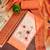 Beautiful rust color linen cotton fabric designer salwar kameez for girls