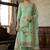 Green color smart and elegant lilen cotton salwar kameez
