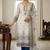 Off white color smart and elegant lilen cotton salwar kameez