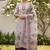 Off white color smart and elegant lilen cotton salwar kameez
