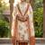 Off white color smart and elegant lilen cotton salwar kameez